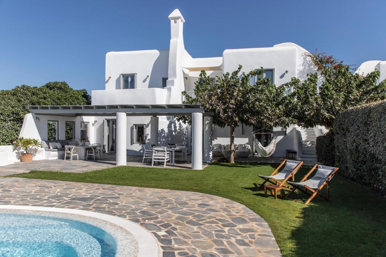 Aqua Breeze Villas On The Beach Plaka  Exterior photo