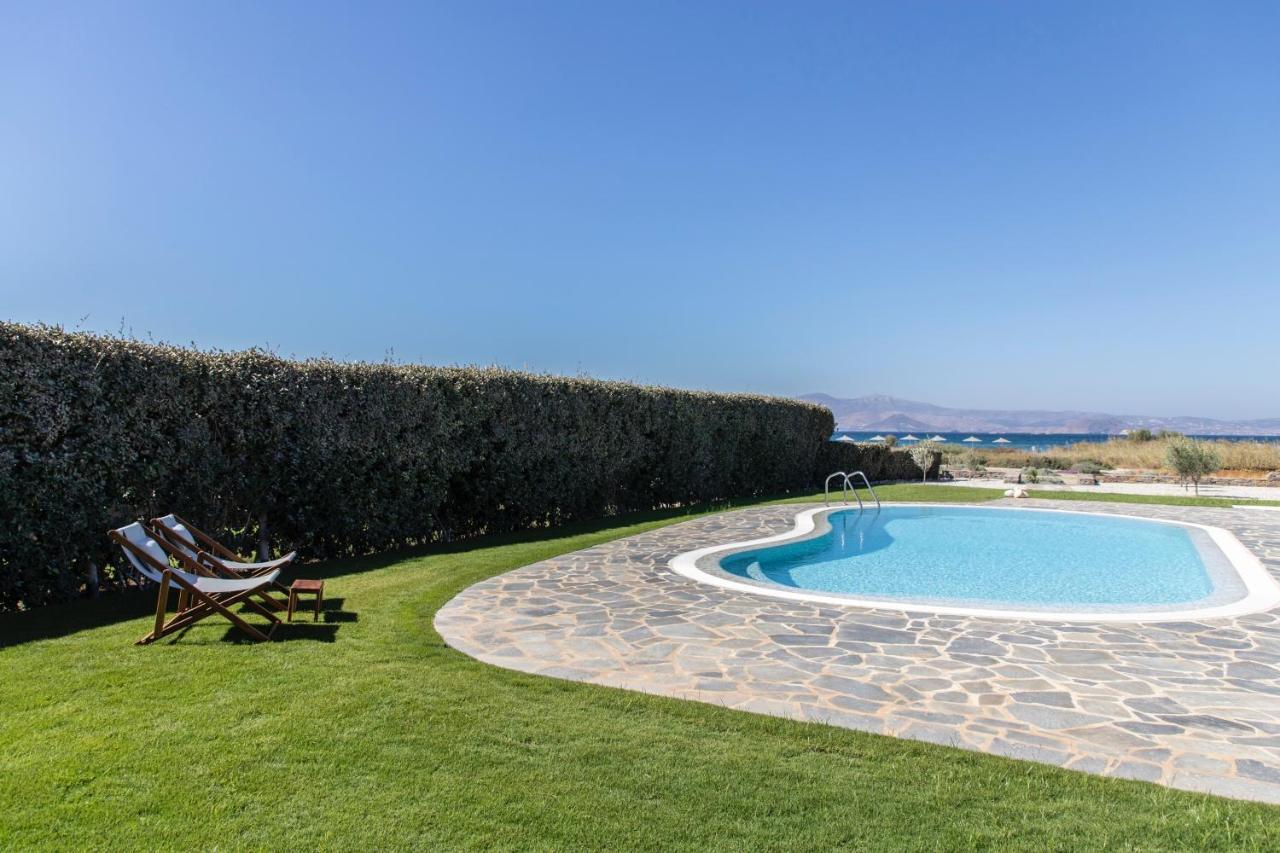 Aqua Breeze Villas On The Beach Plaka  Exterior photo