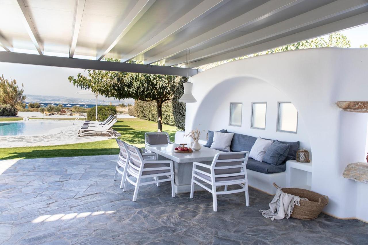 Aqua Breeze Villas On The Beach Plaka  Exterior photo