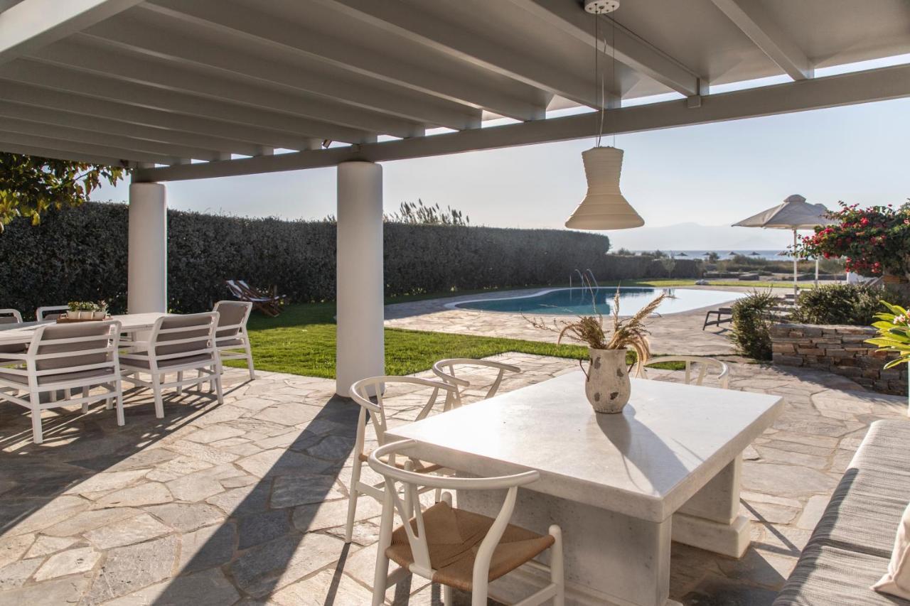 Aqua Breeze Villas On The Beach Plaka  Exterior photo