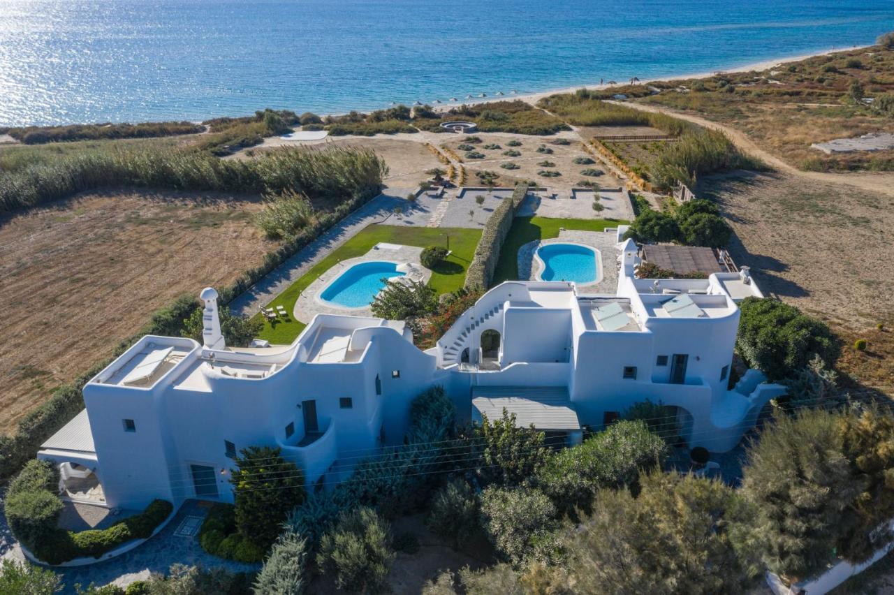 Aqua Breeze Villas On The Beach Plaka  Exterior photo