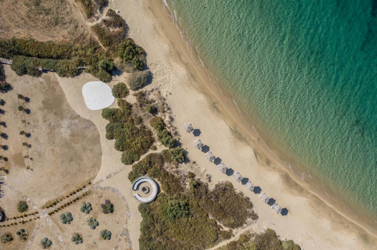Aqua Breeze Villas On The Beach Plaka  Exterior photo
