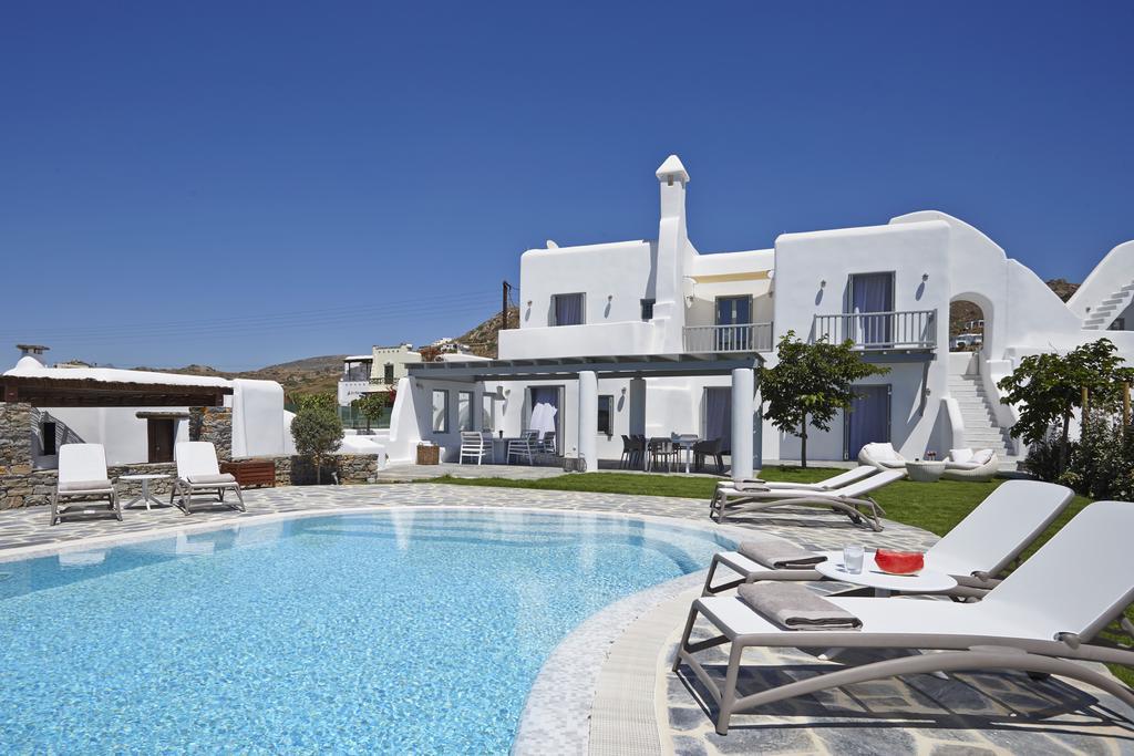 Aqua Breeze Villas On The Beach Plaka  Exterior photo